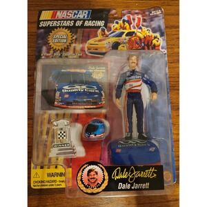 NASCAR Superstars of Racing Dale Jarrett Figure 1997 Toy Biz Special Edition 88